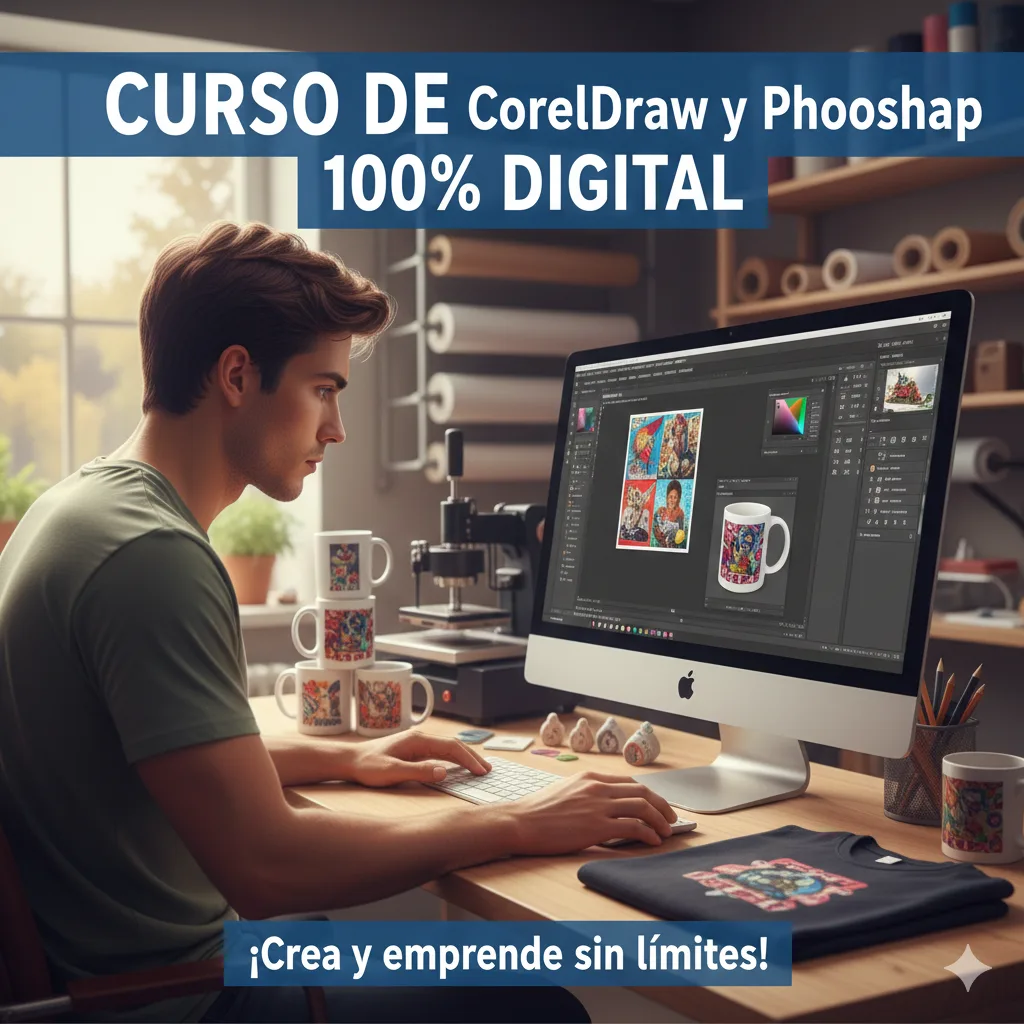 Combo CorelDraw y Photoshop