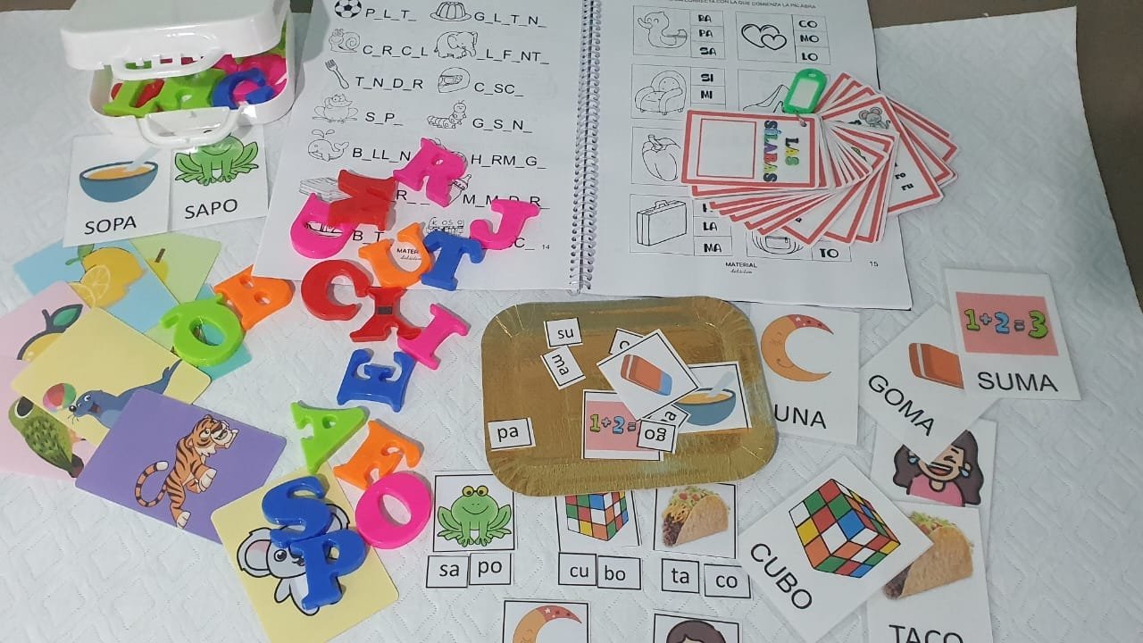 Kit Completo Aprende las Sílabas