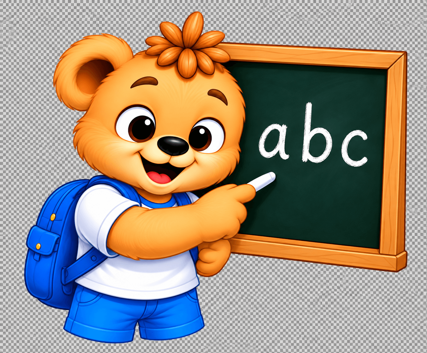 Copito acompañando el aprendizaje de las letras